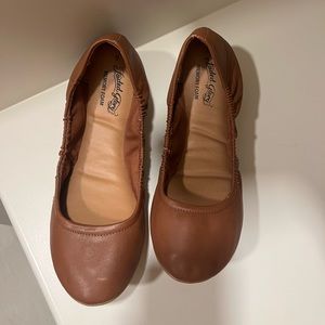 SOLD! Tan Faded Glory Flats - Never been worn! Size 8